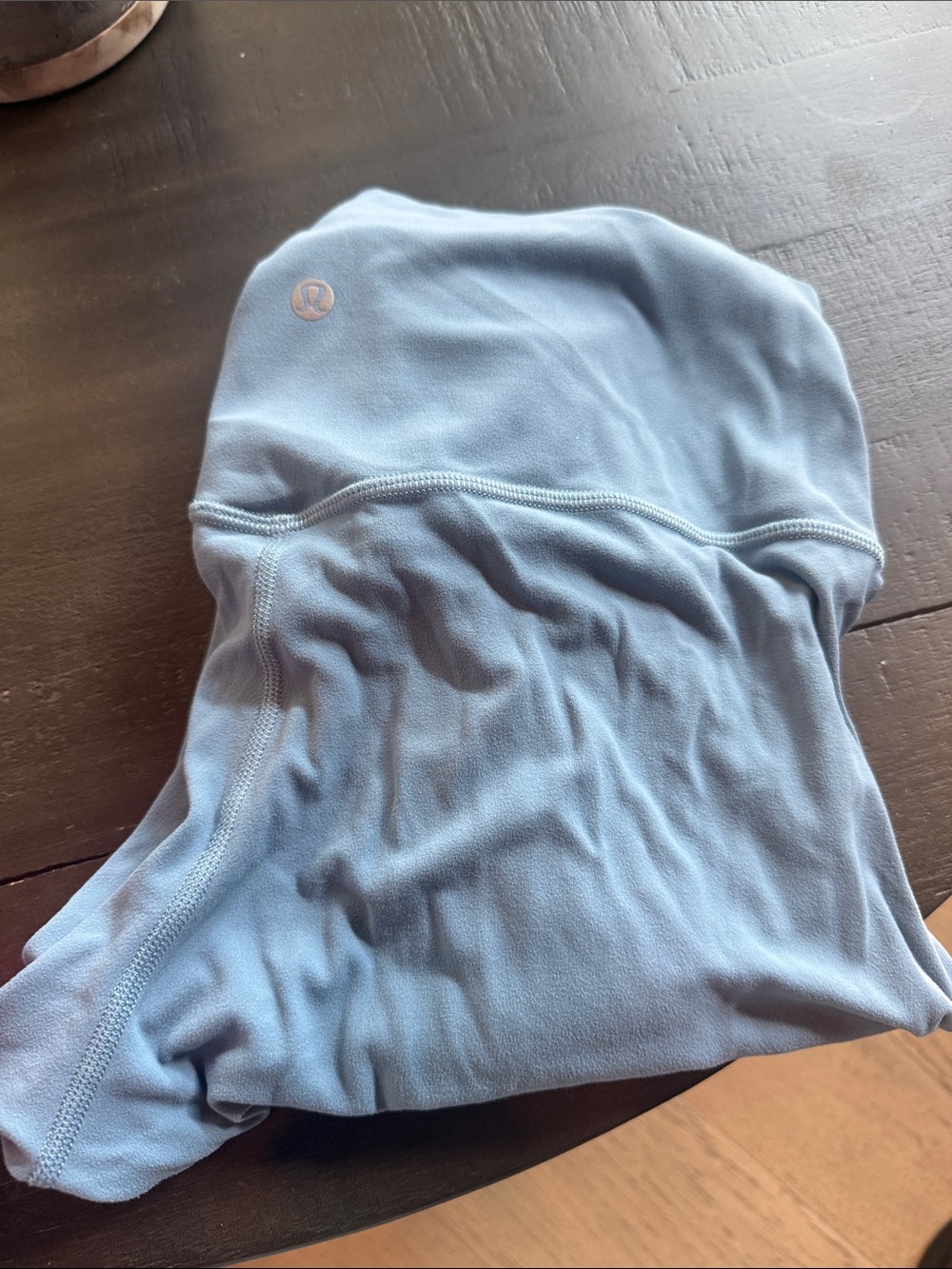 lululemon athletica women’s Sky Blue Capri Leggings size 12